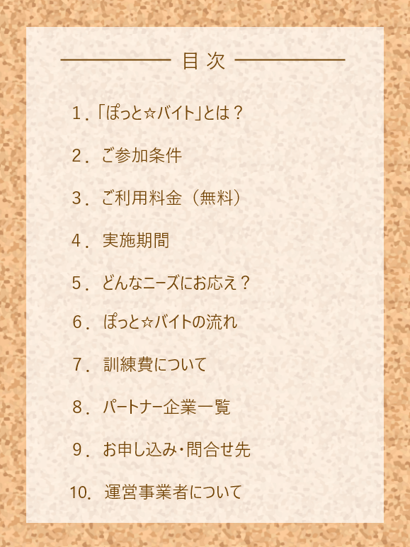 目次
